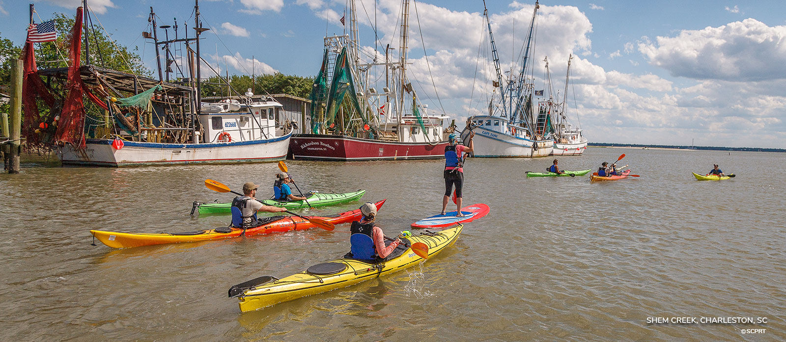 Shem Creek Kayaking, Charleston SC