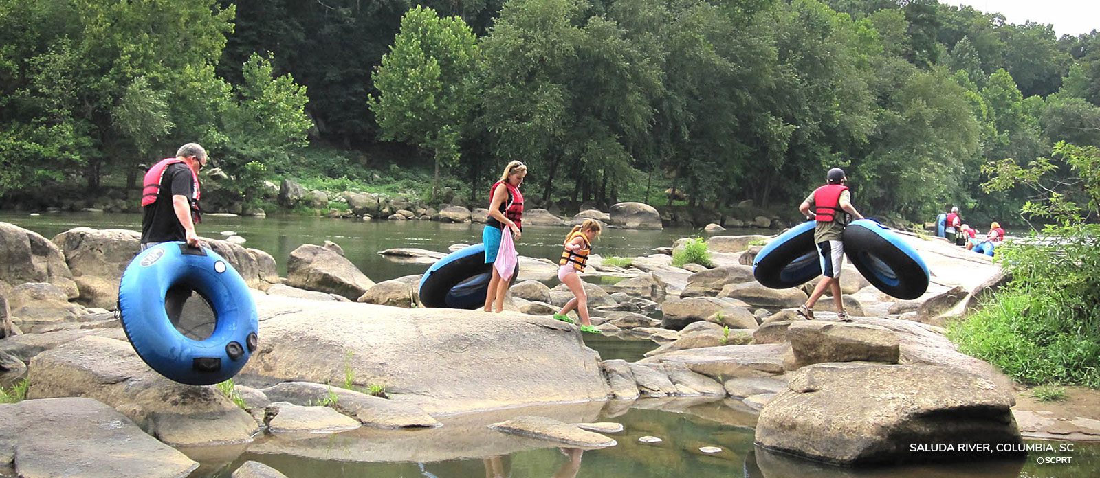 River tubing in SC